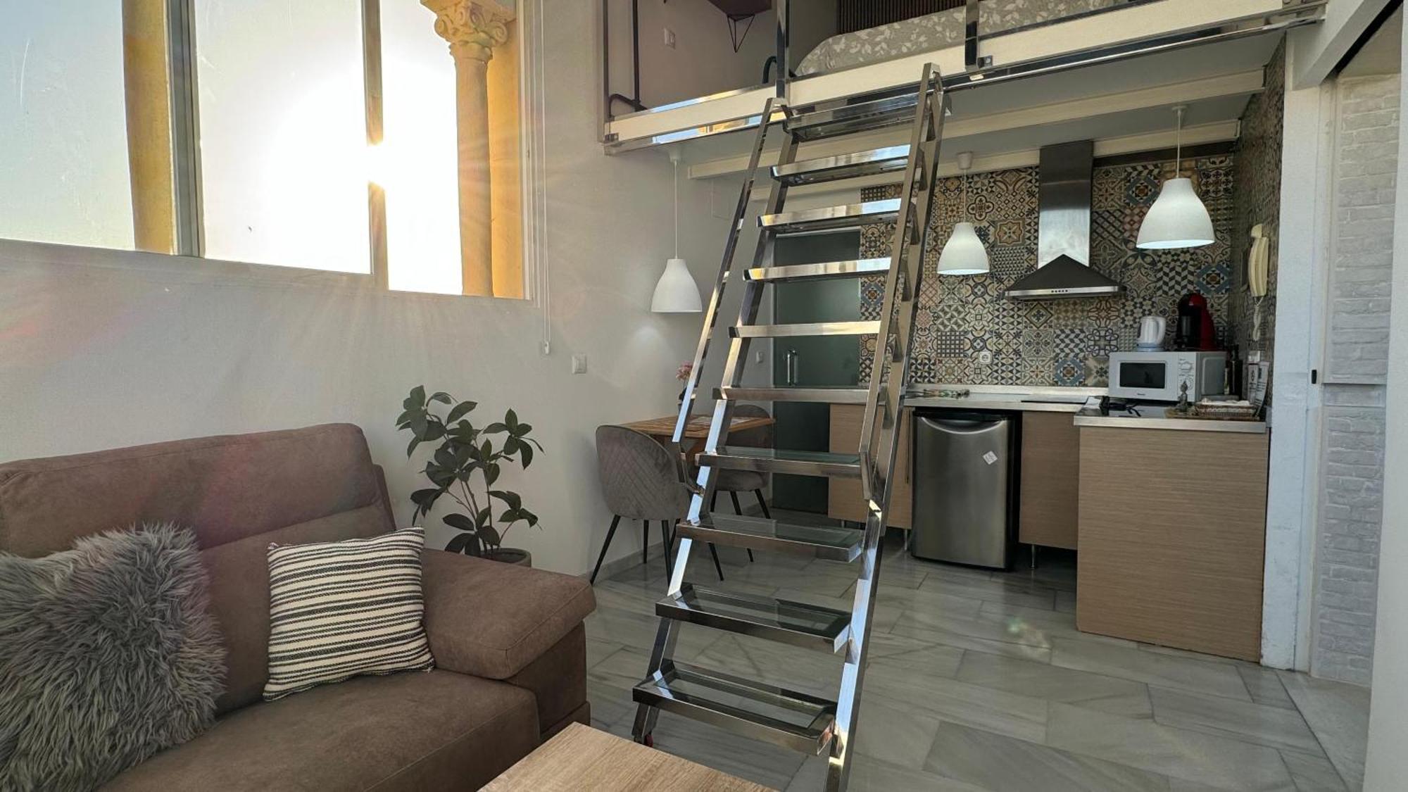 Апартаменты Atico De La Sultana Con Terraza Privada Кордова Экстерьер фото
