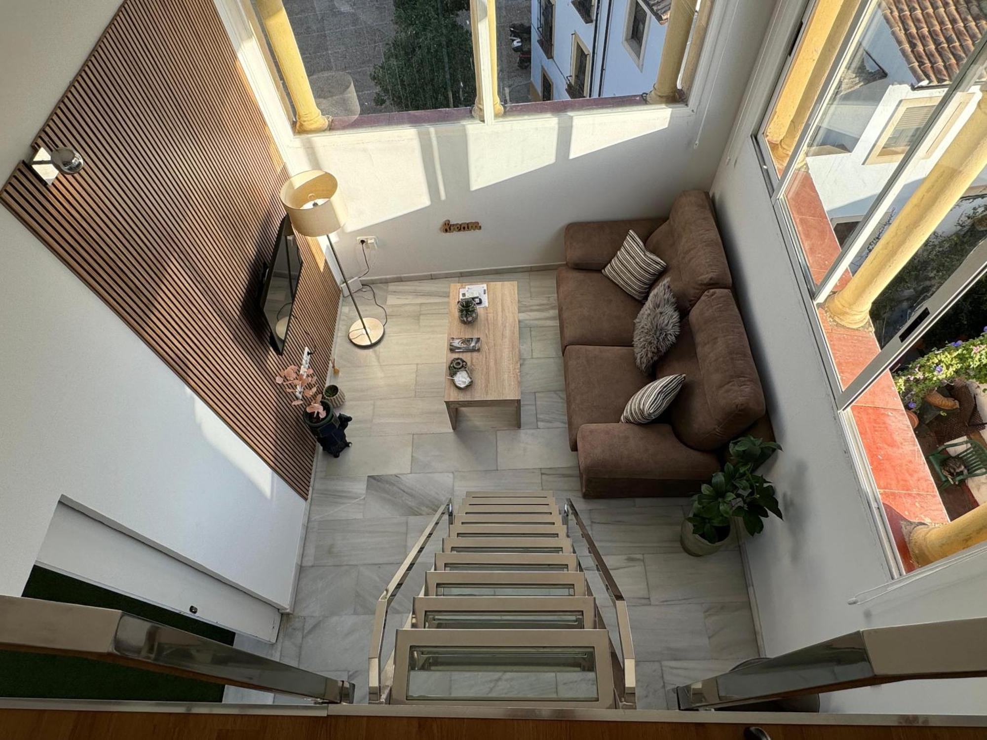 Апартаменты Atico De La Sultana Con Terraza Privada Кордова Экстерьер фото